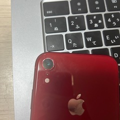 iPhoneXR256GB レッド の画像