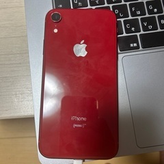 iPhoneXR256GB レッド の画像