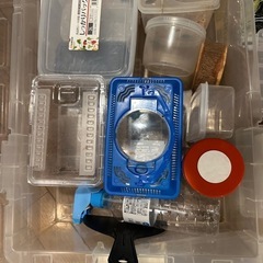 昆虫採集　飼育ケースセットの画像