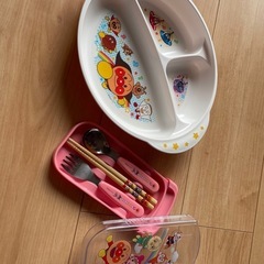 子ども　食器　トリオセットの画像