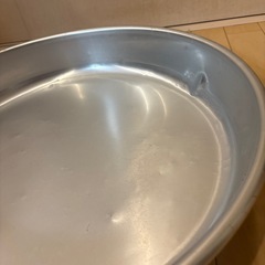 蕎麦打ち　こね鉢　アルミもち取り盆　51ｃｍの画像