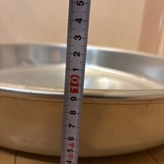 蕎麦打ち　こね鉢　アルミもち取り盆　51ｃｍの画像