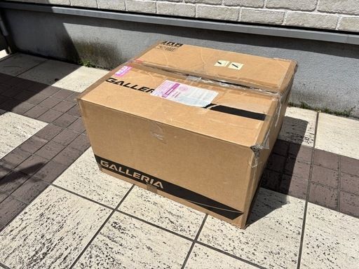 【美品 GALLERIA ハイスペックゲーミングPC / メモリ：16GB ・SSD：256GB HDD : 1TBデスクトップPC 