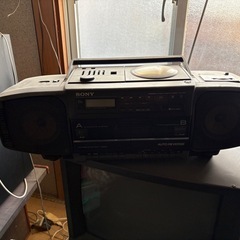 ソニー　コンポ　ラジカセ
