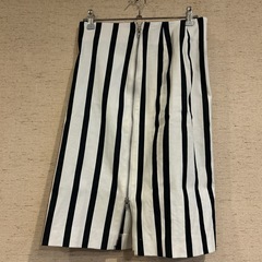 aquagirlサイドジップストライプタイトスカートの画像