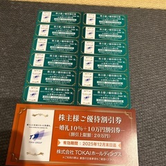 TOKAIホールディングス 株主優待割引券セット