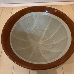 すり鉢(31cm)の大鉢
とすりこぎのセットの画像