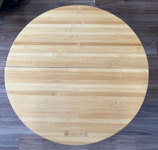 スノーピークちゃぶ台竹