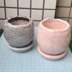 ミニ陶器鉢　２個セット
