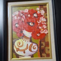 児島裕子氏絵画(額装入り)の画像