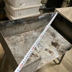 多目的台流し台（強化樹脂製）、BBQ（亜鉛ドブつけ鋼材）コンロ、その他おまけ（穴あきあり）の画像