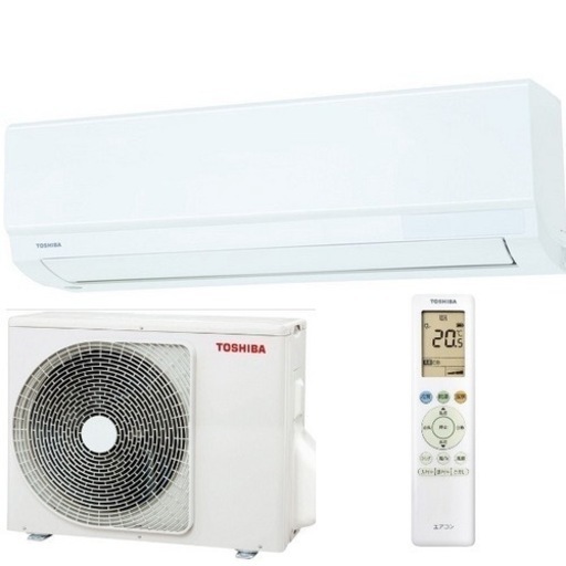 『配送料＋標準設置工事費用込み』東芝　RAS-2214TM-W お客様宅まで配送します