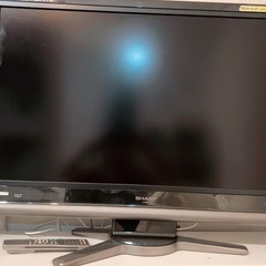 【SHARP】AQUOS 液晶テレビ　リモコン付き