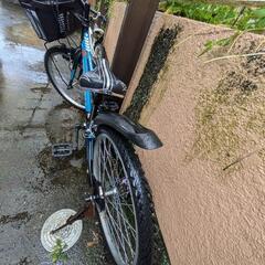 22インチ　男の子用自転車の画像