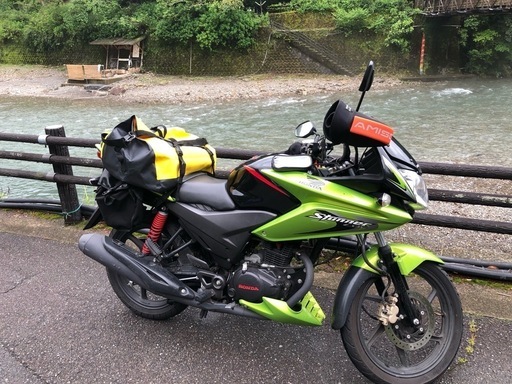 125ccバイク売ります　現在ナンバー付　通勤で毎日４２km使用　直近ツーリング結果235km走行、消費ガス5L(燃費47)　CBF125　原付2種　走行距離7.800キロ