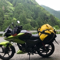 125ccバイク売ります　現在ナンバー付　通勤で毎日４２km使用　直近ツーリング結果235km走行、消費ガス5L(燃費47)　CBF125　原付2種　走行距離7.800キロの画像