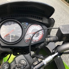 125ccバイク売ります　現在ナンバー付　通勤で毎日４２km使用　直近ツーリング結果235km走行、消費ガス5L(燃費47)　CBF125　原付2種　走行距離7.800キロの画像