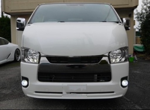 ハイエースTRDフロントリップ