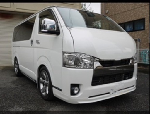 ハイエースTRDフロントリップ