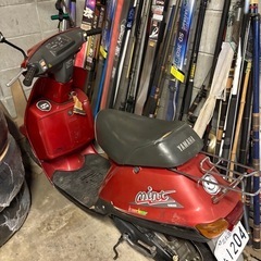 原チャリ修理して
