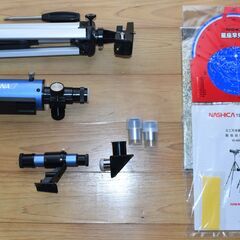 再々値下げ　新品　未使用　ANAロゴつき　天体望遠鏡　NASHICA　M-600の画像