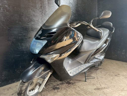 ★支払総額4.8万円★定休日なし！いつでも現車確認可能！ ヤマハ マジェスティ125FI 黒 アルミステップ！4ストインジェクション！ バッテリー新品！ 激安小型！