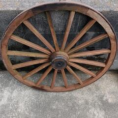 大八車 車輪 アンティーク品