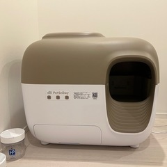 pet snowy 全自動猫トイレ　ベージュ　