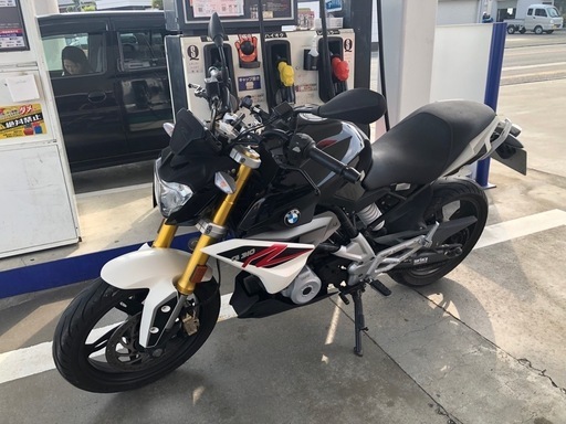 BMWバイク売ります　　G310　車検25/12月　現在ナンバー付　走行距離28,000km 渡し後廃車