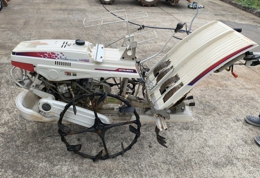 【配達相談】長崎県諫早市　棚田でも活躍　三菱　田植え機　2条 植え