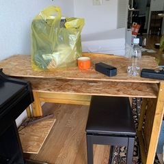 DIYで作った机