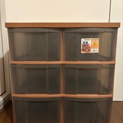 【０円あげます！】ウッドトップチェスト 　おもちゃ、小物入れなど使い方は自由！！