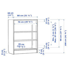 IKEA 　BILLY   イケア 本棚 ラック シェルフ 棚の画像