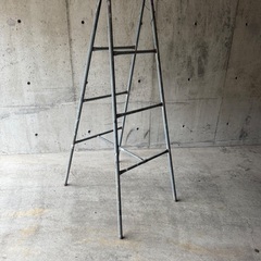 【中古】札幌 引取限定 鉄製 パイプ脚立 アイアン ラダー ステ...