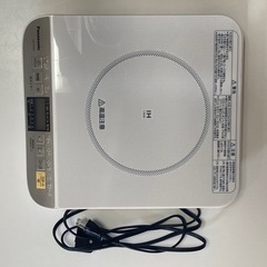 パナソニック卓上IH調理器 ホワイト KZ-PH32