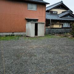 🉐広い物置😆と駐車場のセット✨