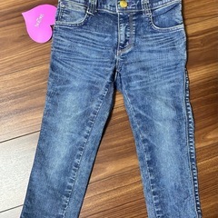 未使用　EDWIN サムシング　130サイズ　ストレッチデニム　の画像
