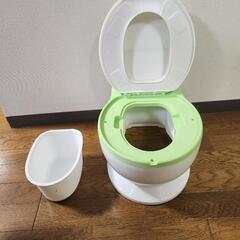 幼児用洋式トレーニングおまるの画像