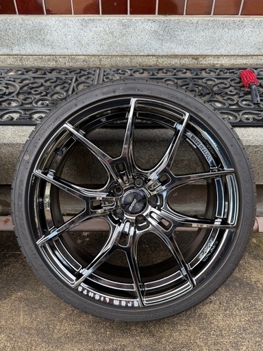 RAYSグラムライツ57FXZ 8J8.00-19インチタイヤセット (kensei k