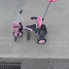 手押し三輪車の画像