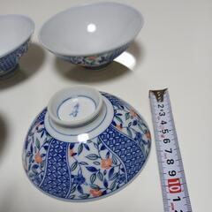 茶碗4セット　銘入りの画像