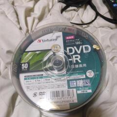 未使用DVD-R50枚プラス10枚