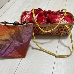 浴衣用カゴバッグ