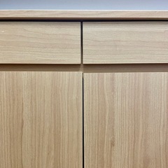 ISSEIKI ナチュラル　リビング収納　キャビネットの画像