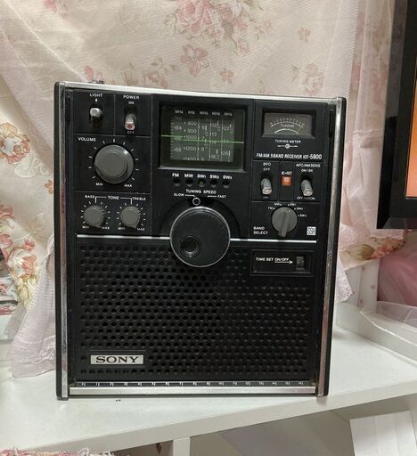 日本全国送料無料商品 | 特集 | BCLラジオSONYスカイセンサー5800難ありですが動作します♪ (二 ラジオ・コンポ