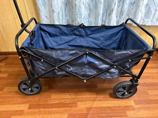 キャリーワゴン キャリーカート 折りたたみ コンパクト 荷物移動キャンプ大容量