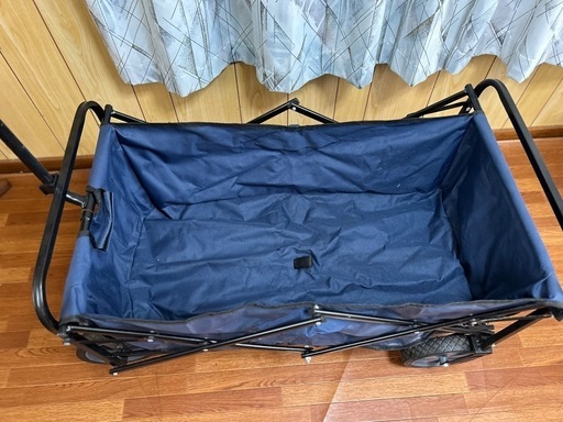 キャリーワゴン キャリーカート 折りたたみ コンパクト 荷物移動キャンプ大容量