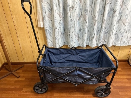 キャリーワゴン キャリーカート 折りたたみ コンパクト 荷物移動キャンプ大容量