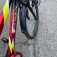 サイズ22子供の自転車6段です。の画像