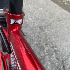 サイズ22子供の自転車6段です。の画像